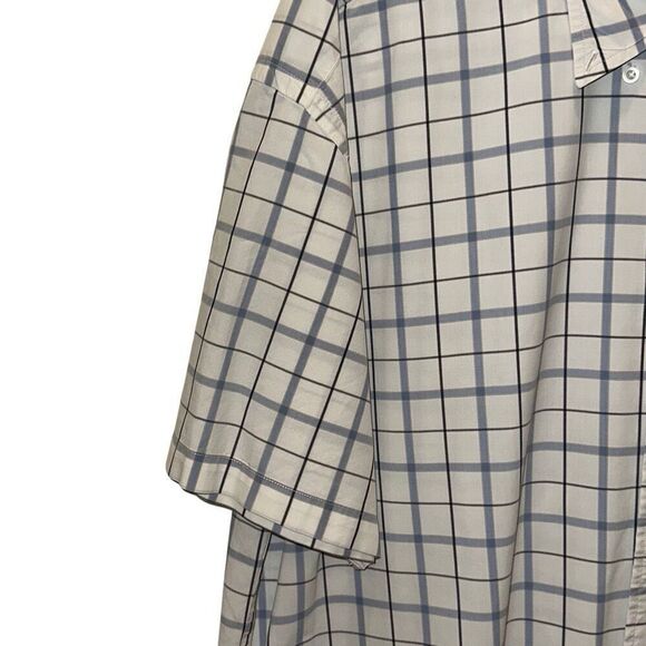 Nautica Short Sleeve Shirt - poplin cotton - XXL - Picture 4 of 6